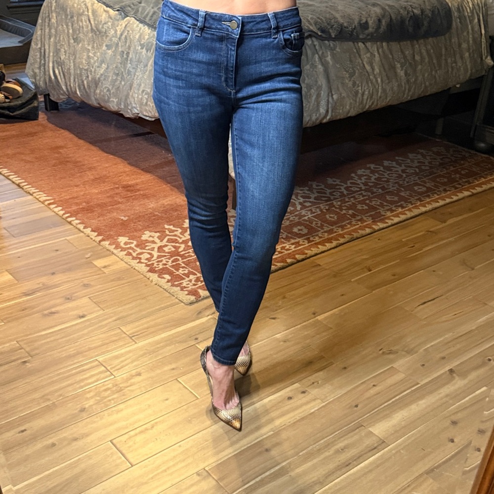 DL1961 Dark Blue Skinny Jeans Instasculpt Skinny Pulse 30